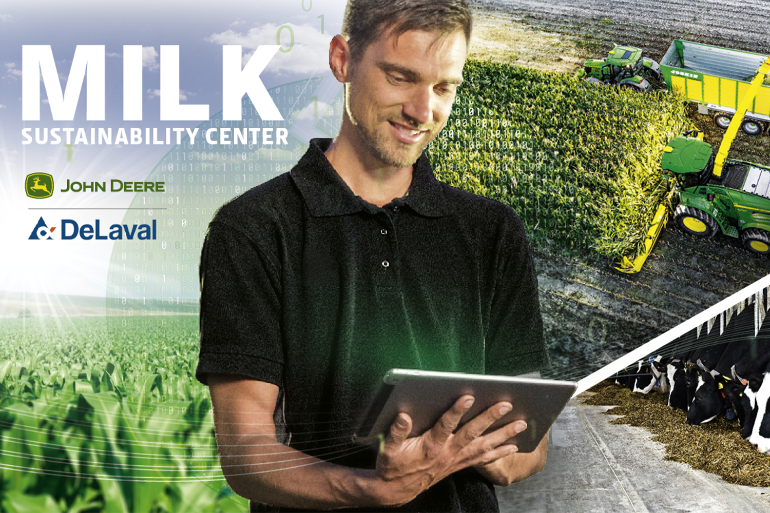 Milk Sustainability Center - John Deere - DeLaval